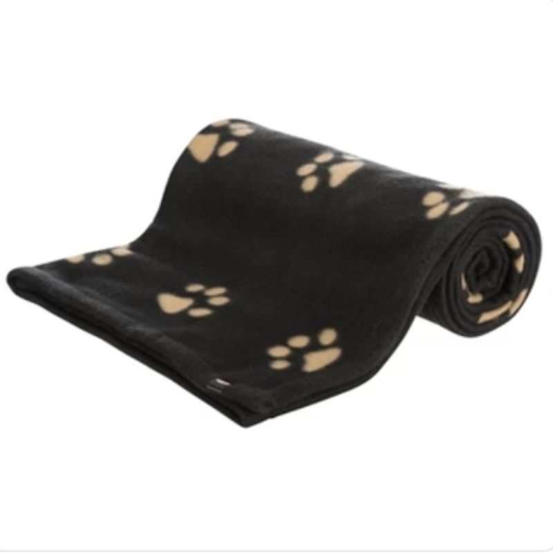 Barney Fleece Hundedecke Schwarz/Beige Ass 150X100CM